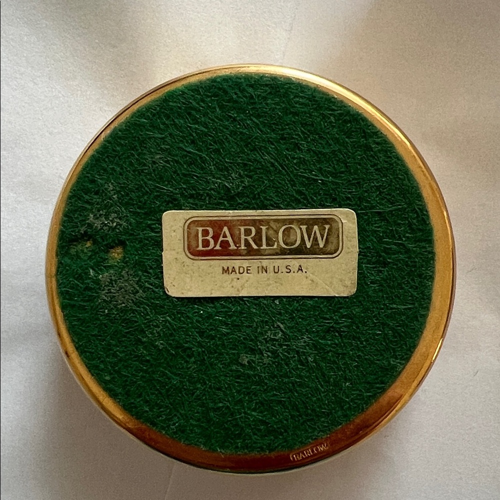 Vintage Barlow brass paperweight - Picture 3 of 3